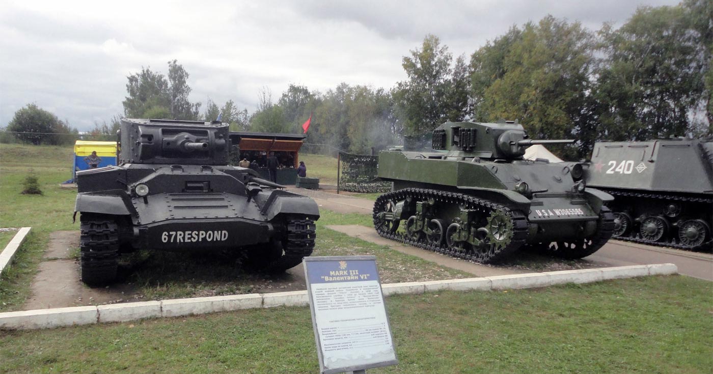 World War Two tanks Lend-Lease for USSR