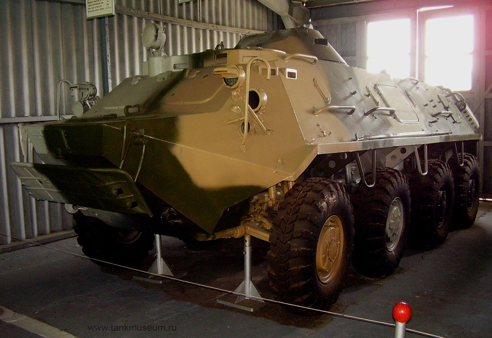 Kubinka tank museum Armored personnel carrier BTR-60PZ