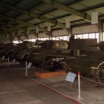Kubinka tank museum Patriot park tour Soviet WW2 light tanks assault guns Photo 2006.