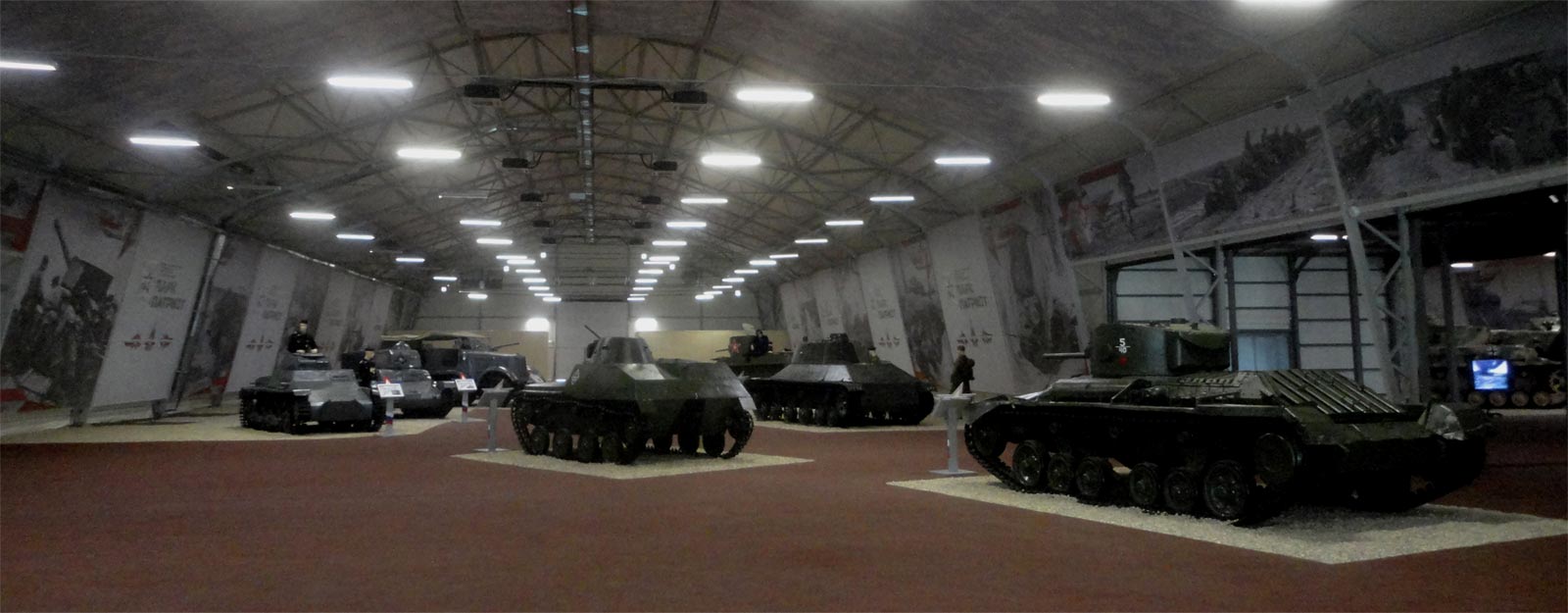 Patriot park, the Battle for Moscow exhibition