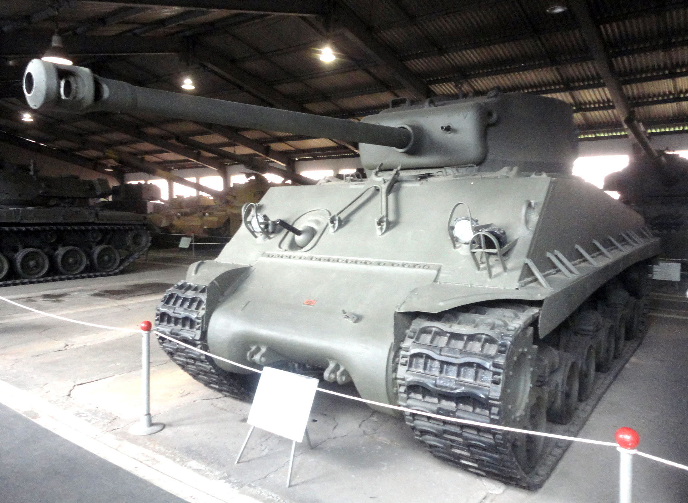 Kubinka tank museum American medium tank M4A2 Sherman