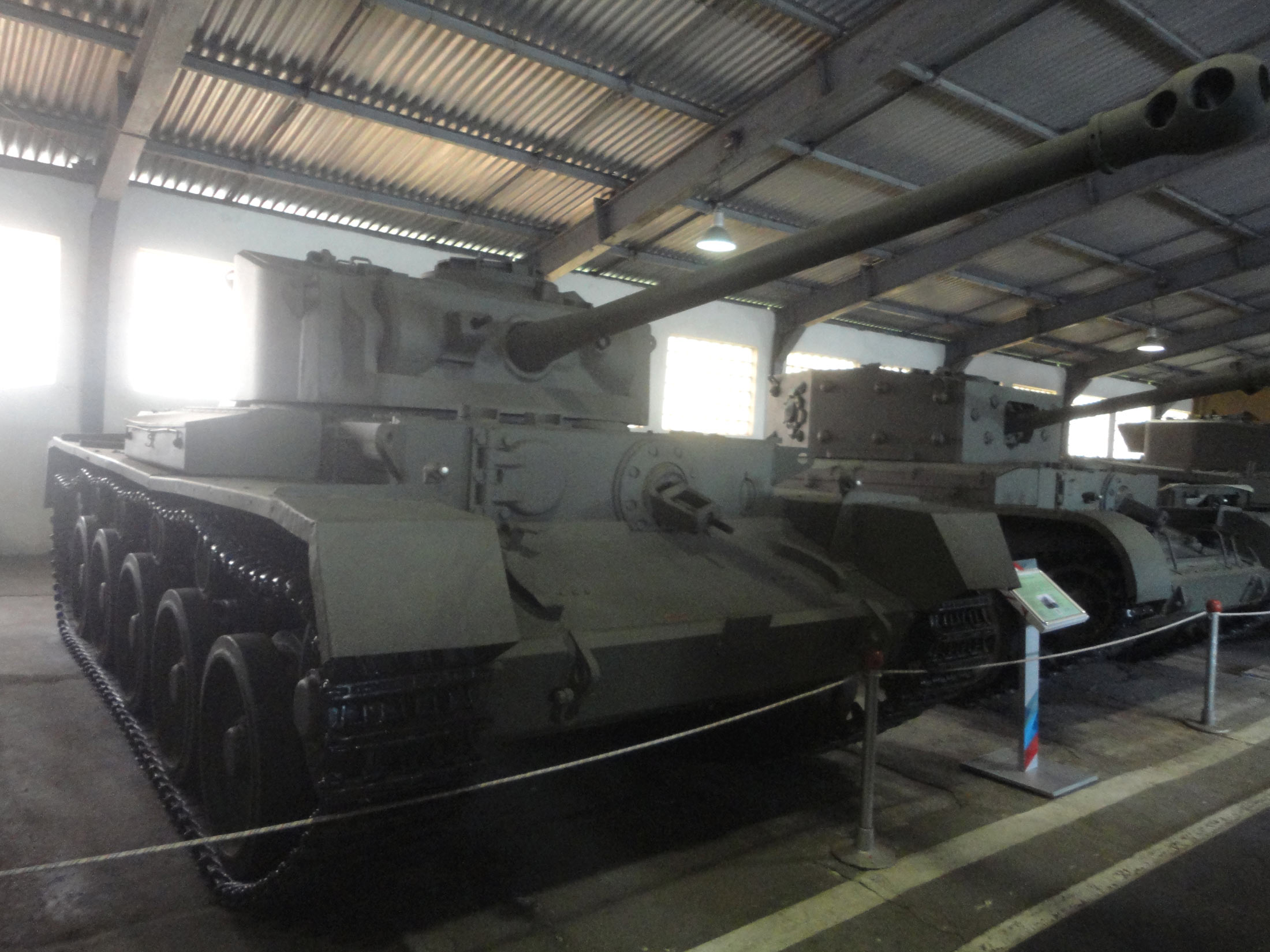 English Medium Tank Comet, Tank Museum, Kubinka, photo, 2016.