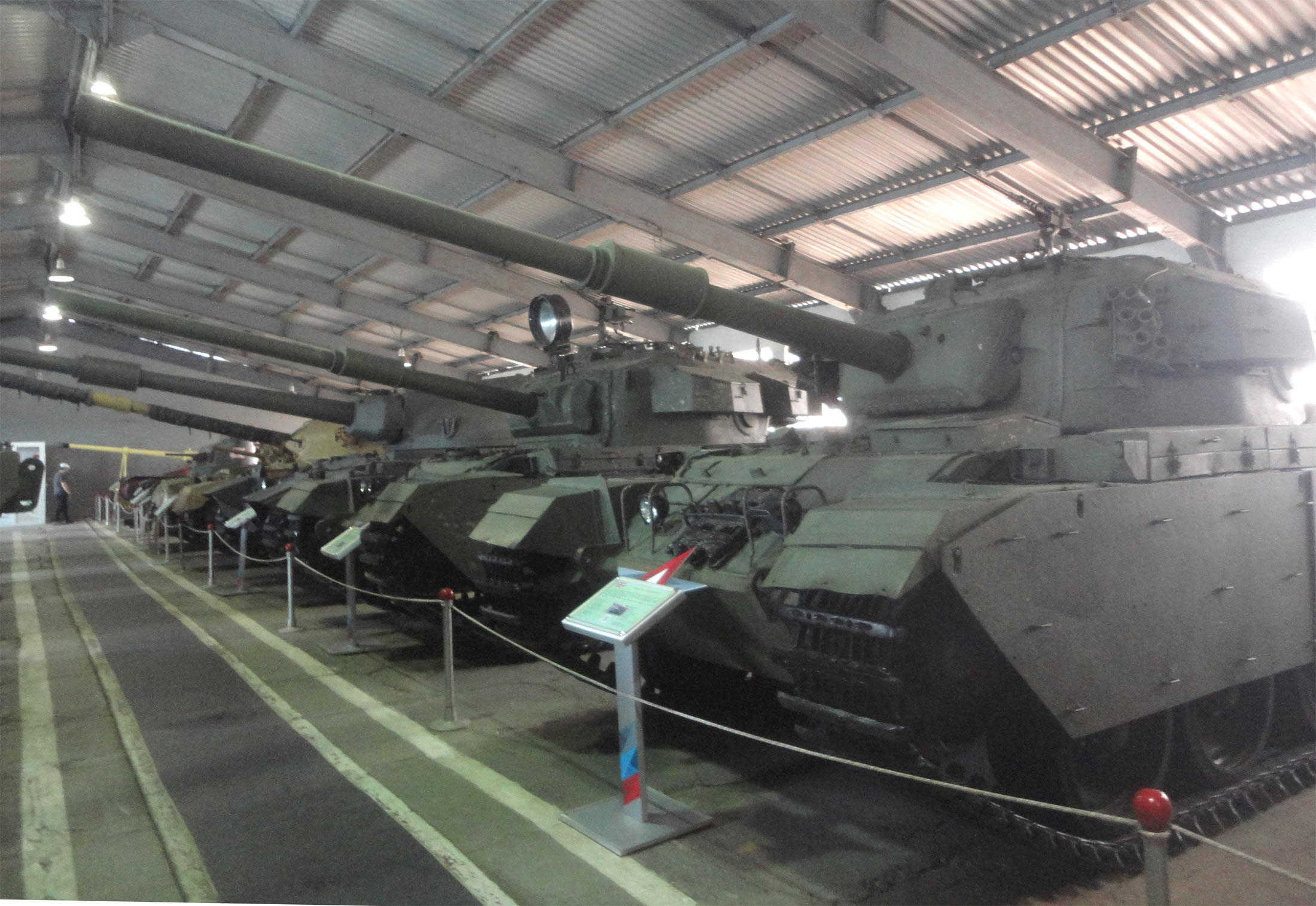 British  main battle tank Centurion Mk 10, tank museum, Kubinka photo 2016.
